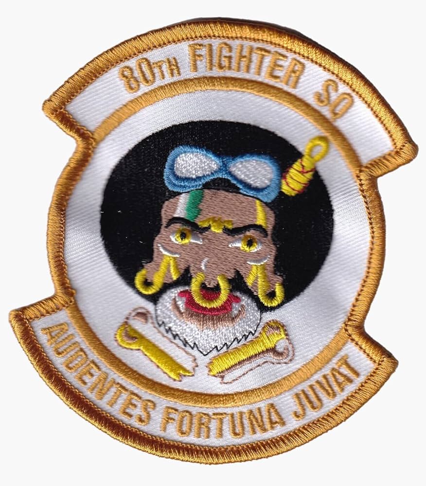 Amazon.com: 80th Fighter Squadron Patch - with Hook and Loop